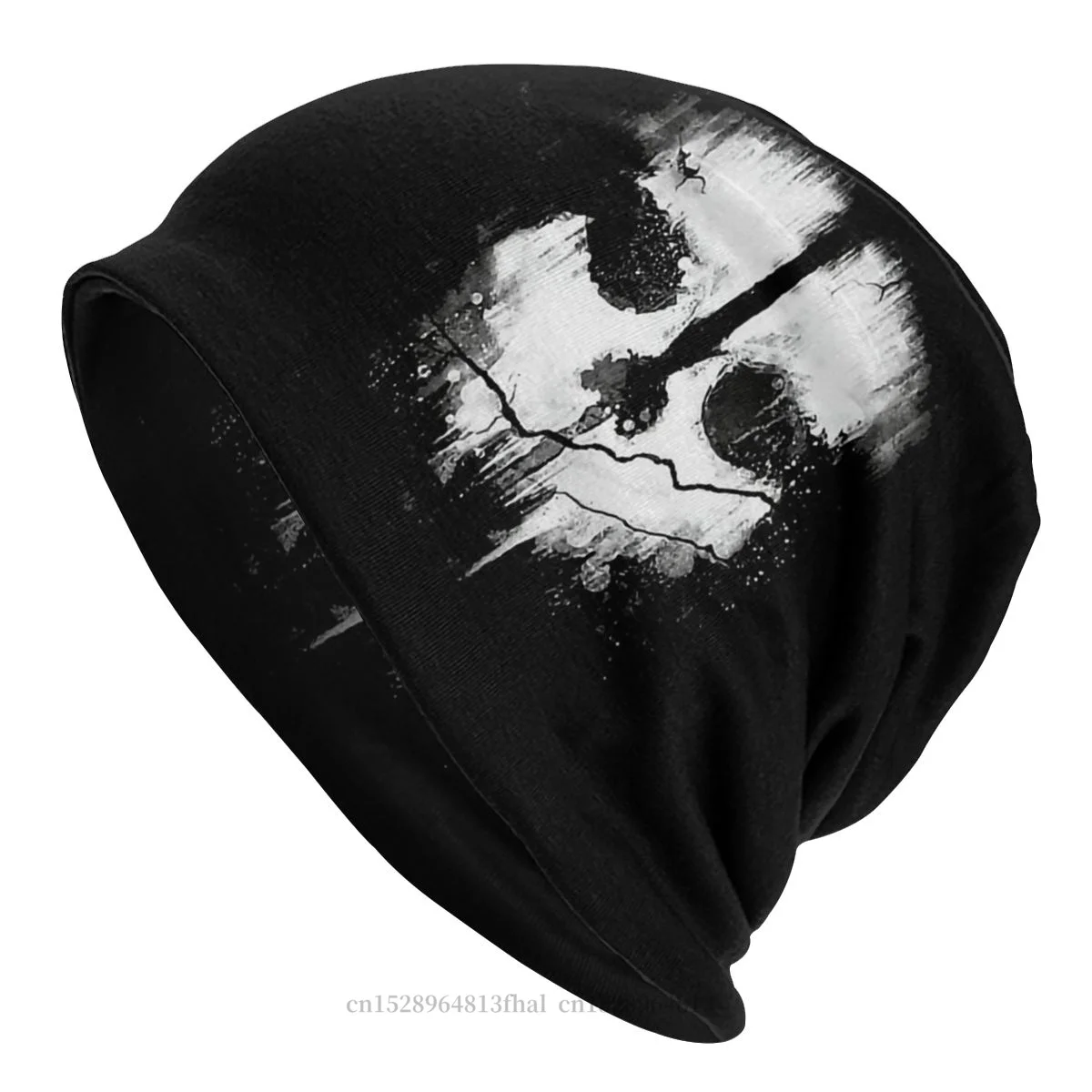 Bonnet Hats COD Men Women\'s Skullies Beanies Hat Ghost Skull Winter Warm Cap Street Caps