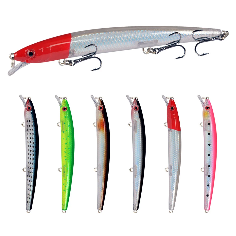 1PCS Popular Minnow Fishing Lure 13.5cm 15.5g Floating Hard Wobbler Crankbait 3D Eyes Artificial Bait Trout Pike Carp Fishing