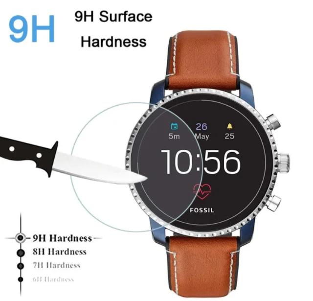 All Size Round Watches Tempered Glass Screen Protective Film Diameter 34 35 36 38 39 40 42 45 46 mm Screen Guard For Smart Watch