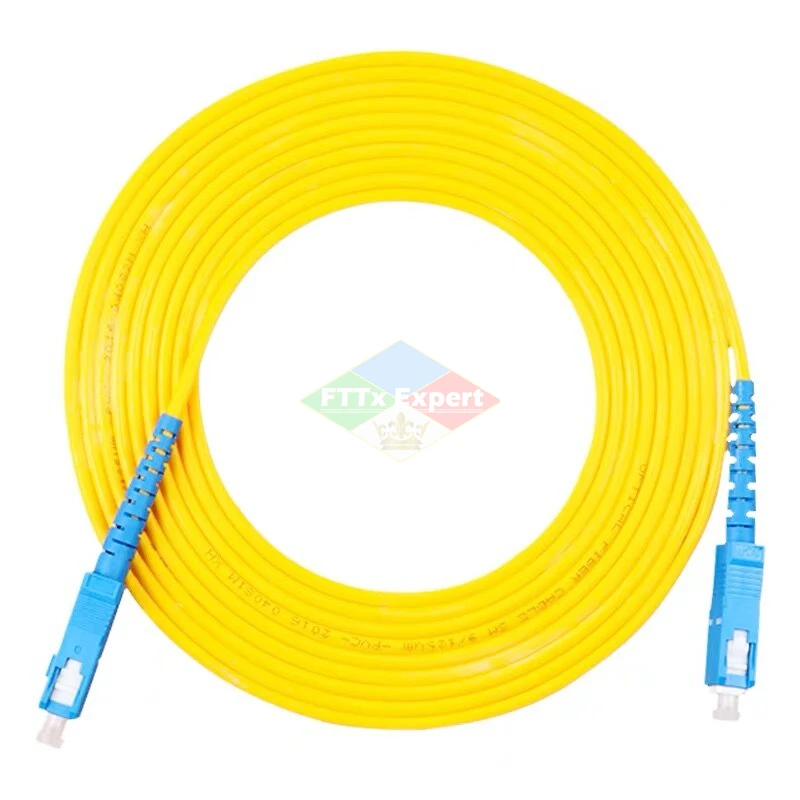 Free shipping 10PCS SC APC to SC UPC SC Patch Cord Simplex 3.0mm Single Mode Fiber Patch Cable jumper