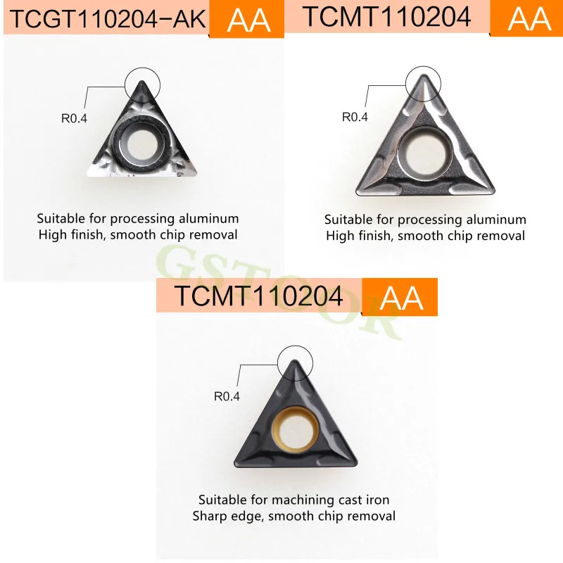 10 pz TCMT110204 TCMT110208 GC5115 GC530 GH01 GM9230 GP9125 utensili per tornitura CNC tornio taglio inserti in metallo duro TCMT