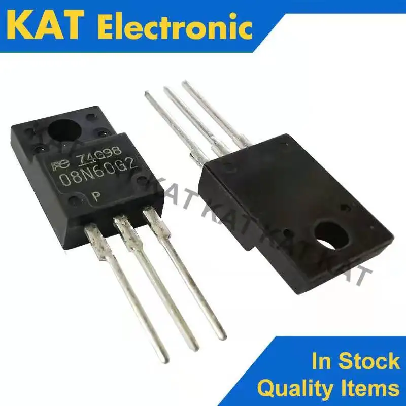 • 08N60GZ 600V 6A TO-220