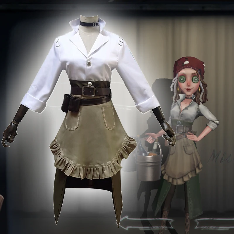 

Game Identity V Cosplay Costumes Demi Bourbon Cosplay Costume Barmaid Original Skin Uniforms Costume Suits Clothes Survivor