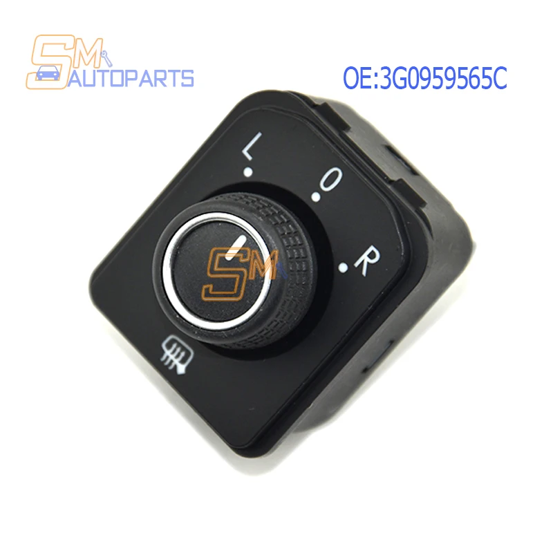 3G0959565C For VW Arteon Crafter Passat Teramont Seat Tarraco Heating Mirror Rearview Mirror Control Switch Button 3G0 959 565C