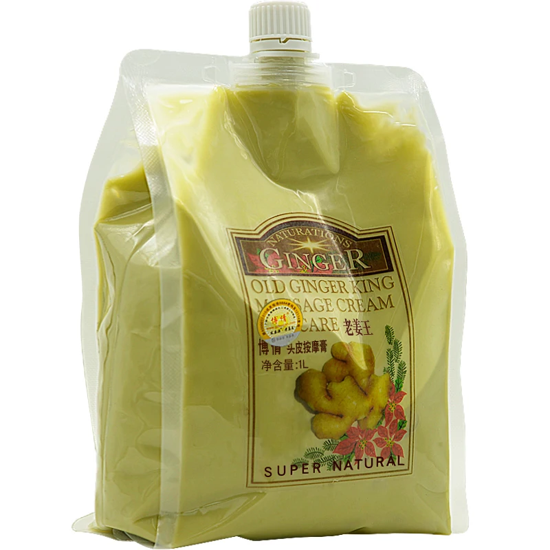 BOQIAN 2 sztuk/partia imbir włosów skóry głowy krem do masażu włosów maska leczenie odżywczy przeciw wypadaniu włosów naprawy uszkodzone suche Frizz