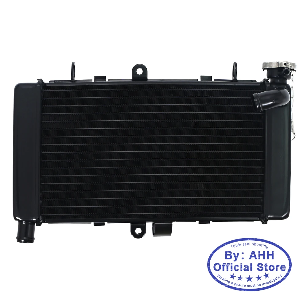 AHH Motorcycle Aluminium Black Radiator Cooler Cooling Water Tank For HONDA CBR250 MC22 CBR250RR NC22 CBR 250 RR MC19 MC 19 22