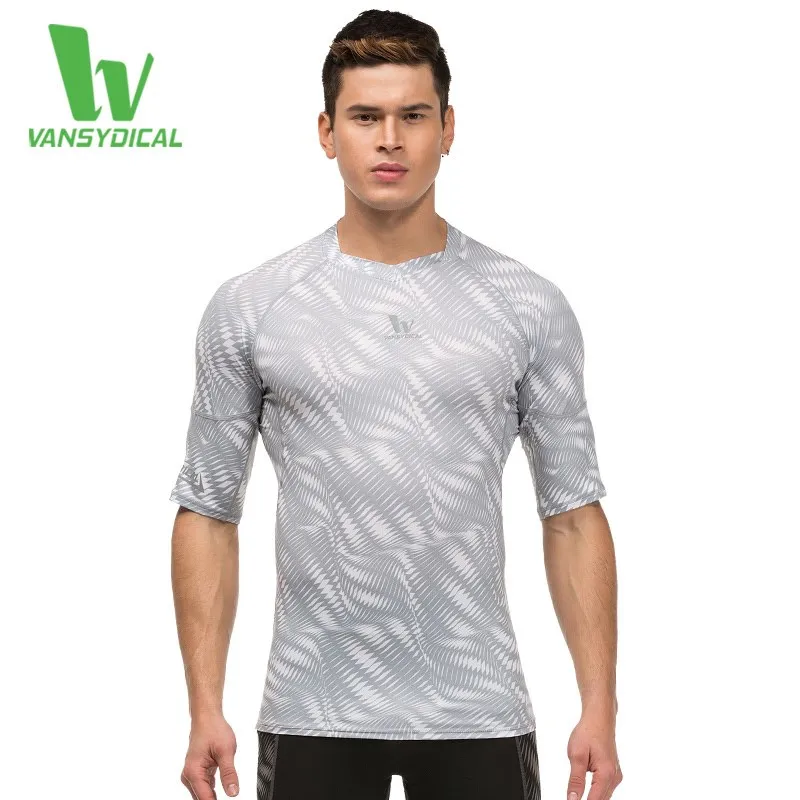 

Men's Skins Compression Shirt Quick Dry Fitness T-Shirt Training Exercise Clothes Gym Sports Shirts Tops O-Neck Short Sleeve Top