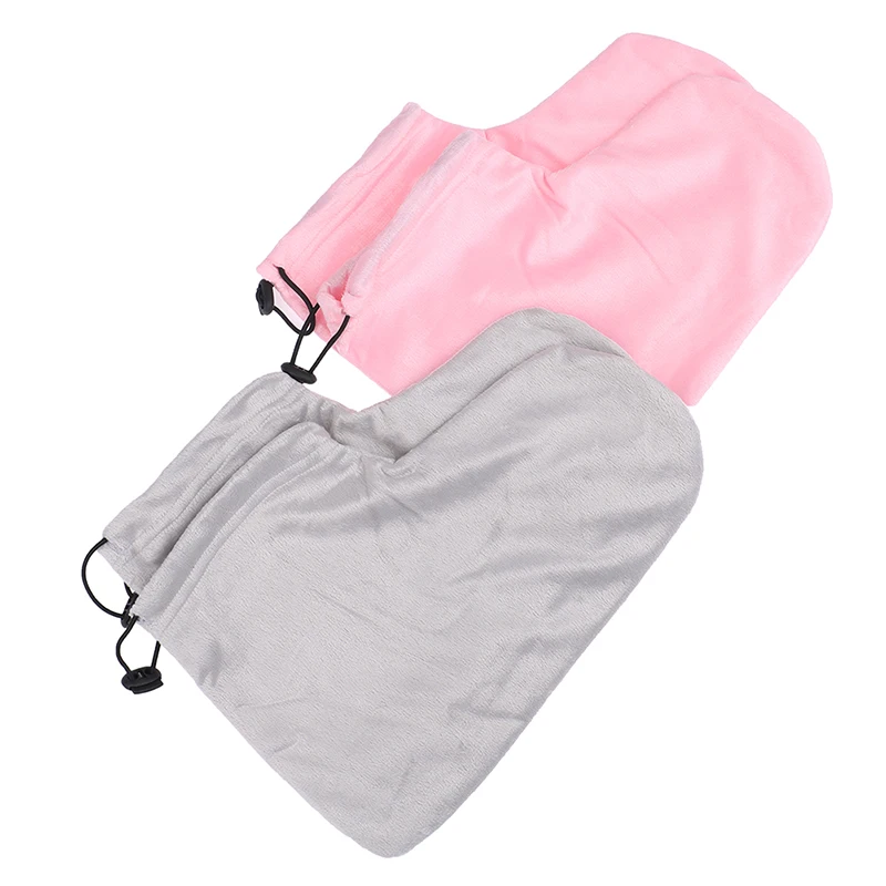 1 par luvas de proteção do pé mais quente parafina cera de calor spa pedicure manicure