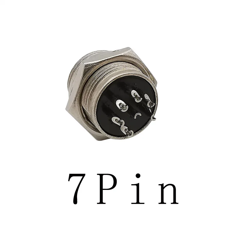 1Pcs GX16 2P/3/4/5/6/7/8 Pin Male & Female 16mm Circular Aviation Socket Plugs Wire Panel Connector GX-16 Aviation Plug