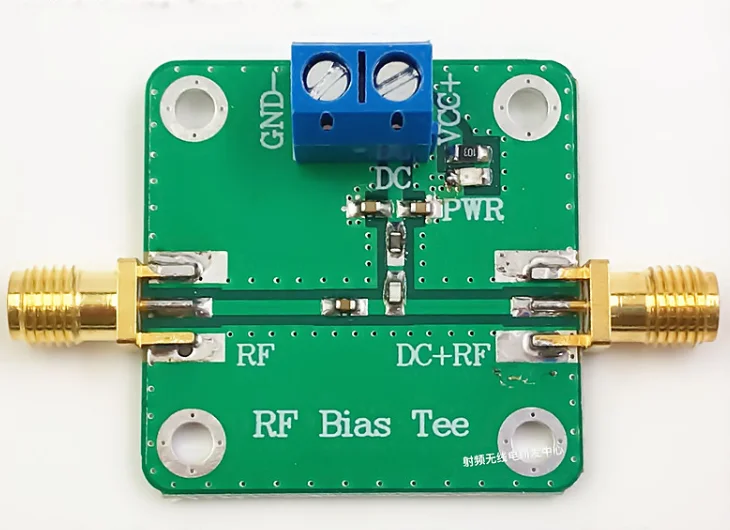new RF Microwave Current Biaser DC Feed 10-6000MHz