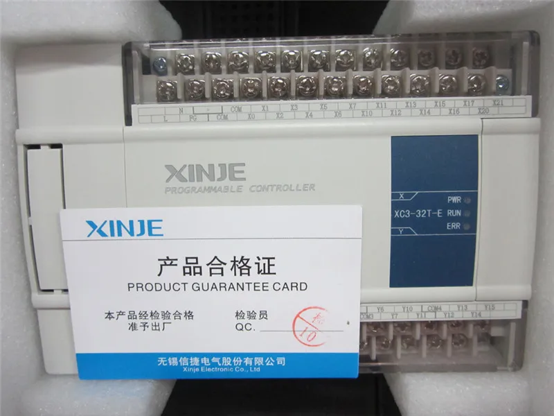 XC3-32R-E XC3-32T-E XC3-32RT-E XINJE XC3 Series PLC AC220V  new in box
