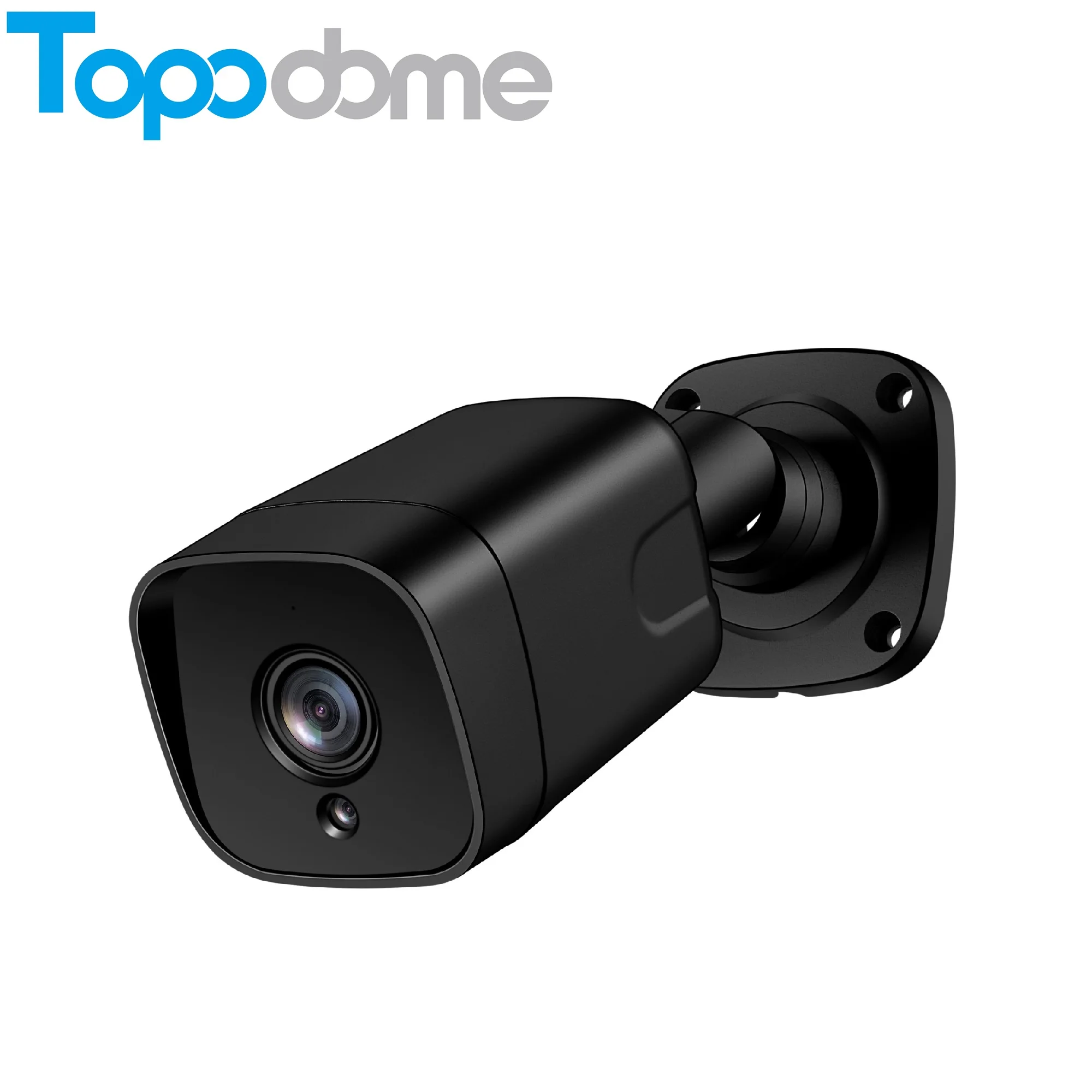 Topodome 5MP 8MP 4K POE TF kart ses interkom NVR desteği Onvif Sony CMOS Metal kabuk gece görüş açık güvenlik IP kamera