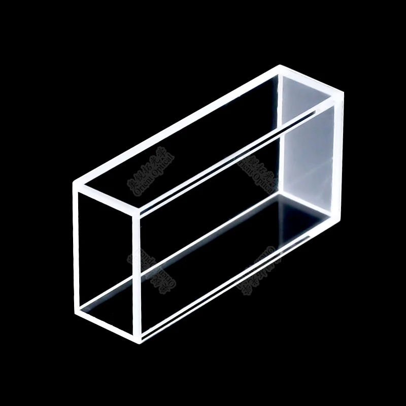 20Mm ควอตซ์เรืองแสง Cuvette/4-Way Light/สูงและกรดความต้านทาน
