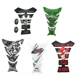 3D Motorcycle Devil Skull Logo Gas Oil Fuel Tank Pad Protector Sticker Decals Skull Racing Car Sticker For Yamaha Honda Kawasaki