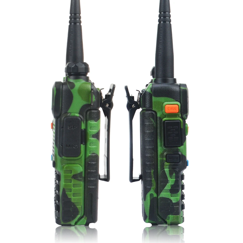 Imagem -04 - Baofeng uv 5r Banda Dupla Vhf Uhf fm Portátil Talkie Walkie Uv5r com Fone de Ouvido Case Couro Protetor