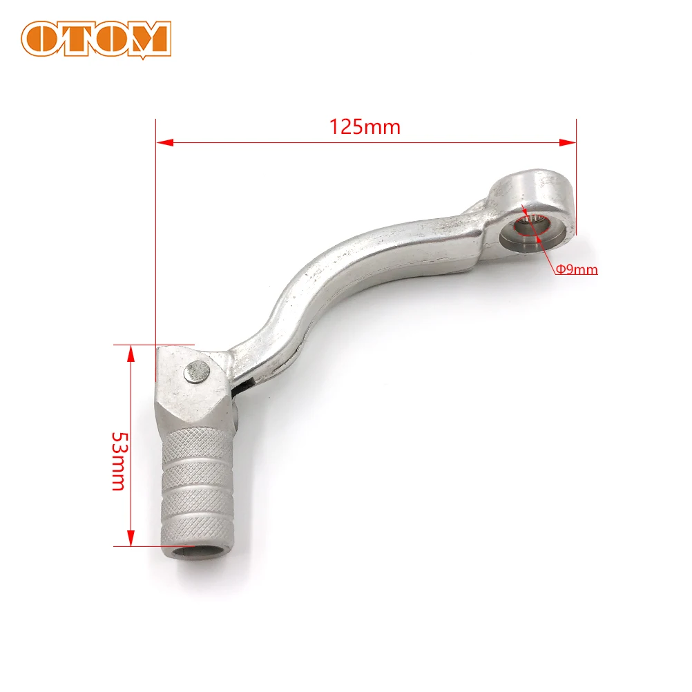 OTOM Motorcycle Gear Shift Lever Aluminum Forged Foot Rest Pedal For KTM SX85 SX125 XCW150 HUSQVARNA TC85 TC125 TE150 Motocross