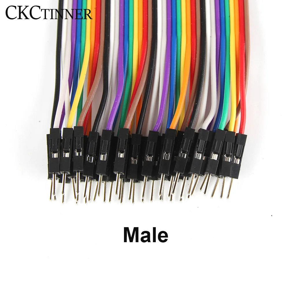 40PIN Cable Dupont Line 10cm 20cm 30cm Male to Male Female to Female Male to FeMale Jumper Dupont Wire Cable For PCB DIY KIT