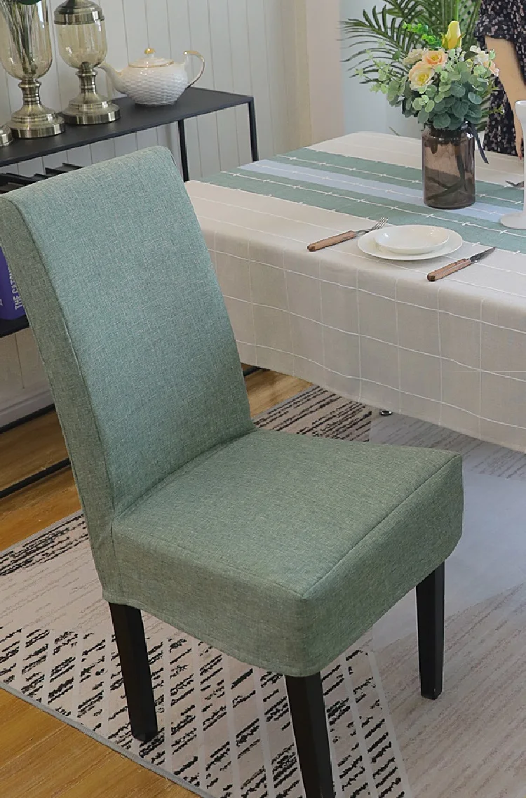 Customized High-End Household Full-Inclusive Chair Cover Office Cotton Blended Chair Cover