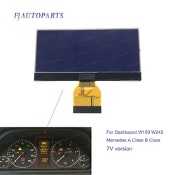 Dla MERCEDES klasy B W169 W245 zestaw wskaźników wyświetlacz LCD ekran prędkościomierz DASHBOARD 7V A1695400448 0263643242