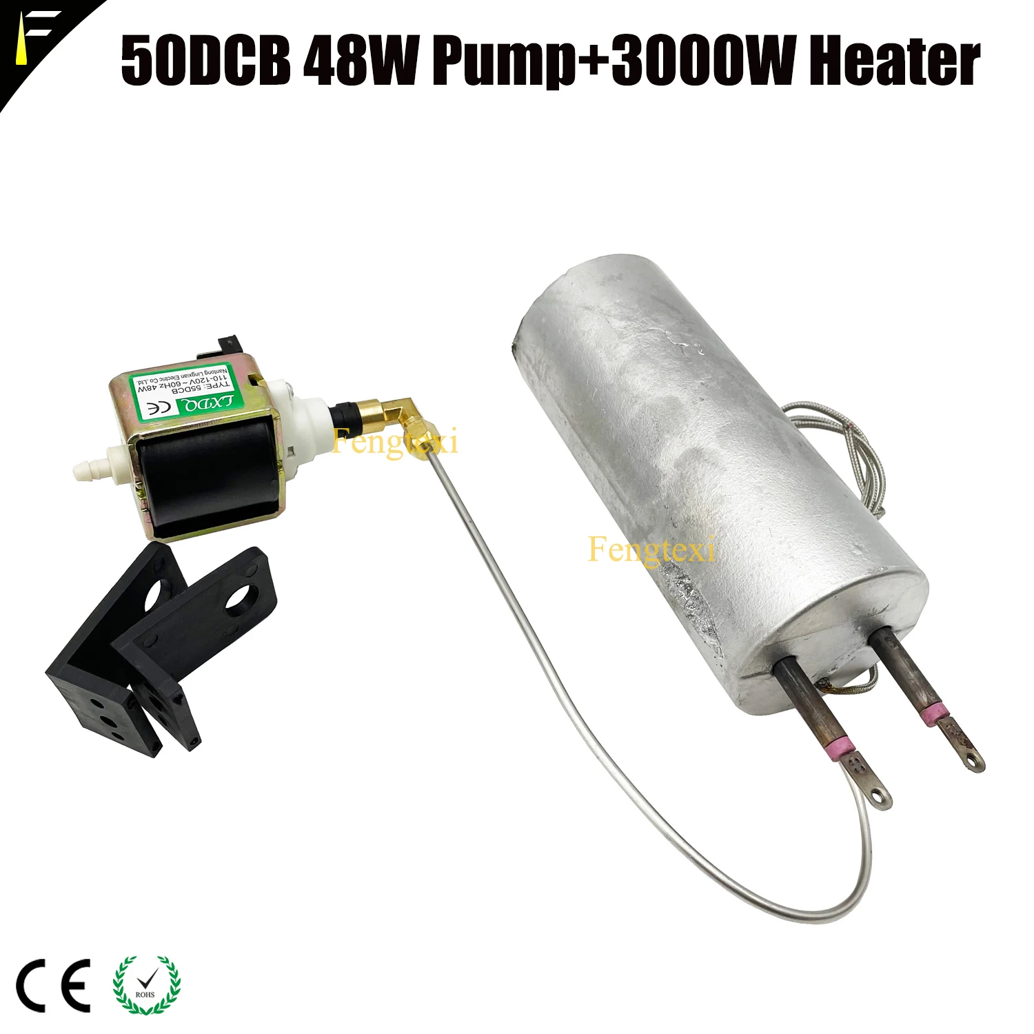 400w 900w 1200w 1500w Smoke Fog Haze Machine Heat Core & Water Oil Pump Accessories Fit Stage Wedding Party Fogger Effect Device