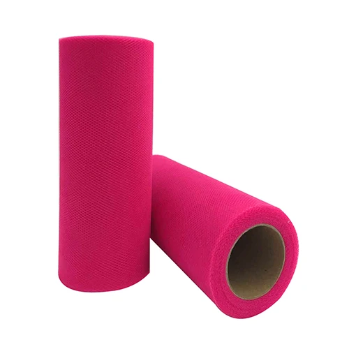 Tüll-Rolle, Spule, 25 Yards, 15 cm, weiße Organza-Rolle, rot, blau, Tüll-Organza-Stoff, Tutu-Rock, Mädchen, Babyparty, Dekoration, Partyzubehör