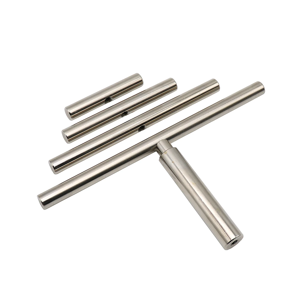 1 Set 16/25MM Shank Stainless Steel Lathe Turning Tool Holder Set Cylindrical Woodworking Turning Tool Holder For Wood Lathe