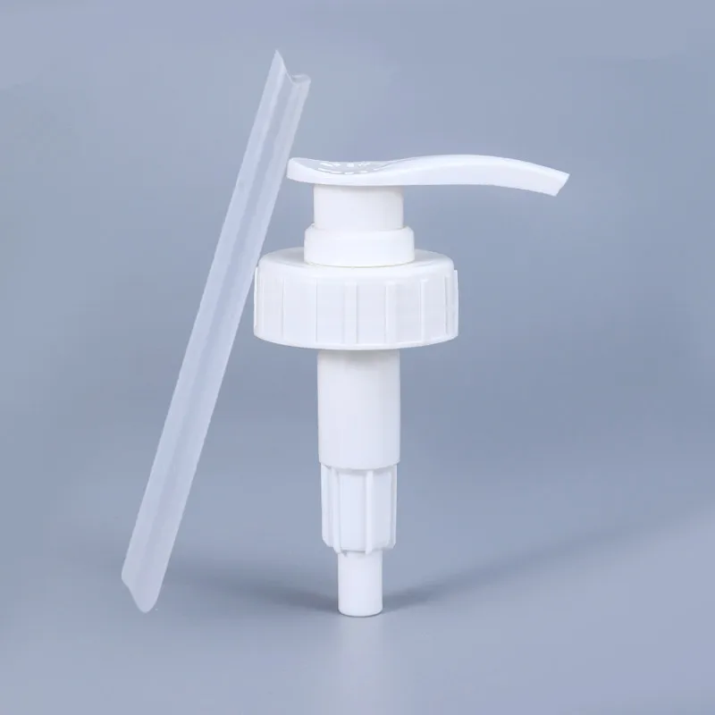 42/410 Plastic Pump with Tube Thicken Shampoo Facial Cleanser Shower Gel Pump Tool 1PCS