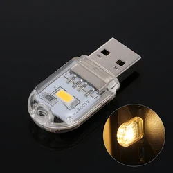 Portable Mini Book Light USB LED Light DC5V Ultra Bright Reading Book Lamp 3leds 8leds Lights For Power Bank PC Laptop Notebook