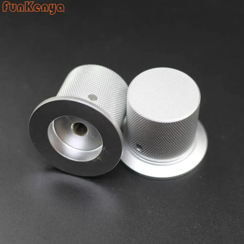 38x30mm DIY Amplifier Aluminum Knob Home Audio Power Amp Kits Potentiometer Handle 38mm