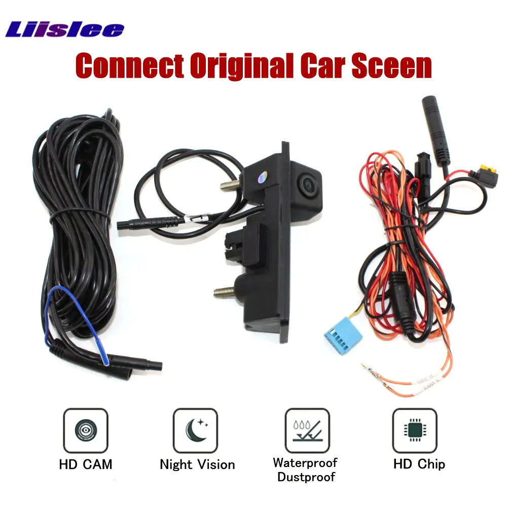 

Car Rear Camera Parking Trunk Handle For Audi A6 (C7/4G) 2012-2018 Original Screen Upgrade Trajectory Image