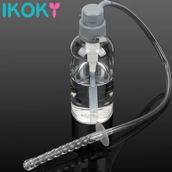 IKOKY 300mL Butt Vagina Cleaning Enema Sex Toys for Women Rectal Sprayer Anal Cleaner