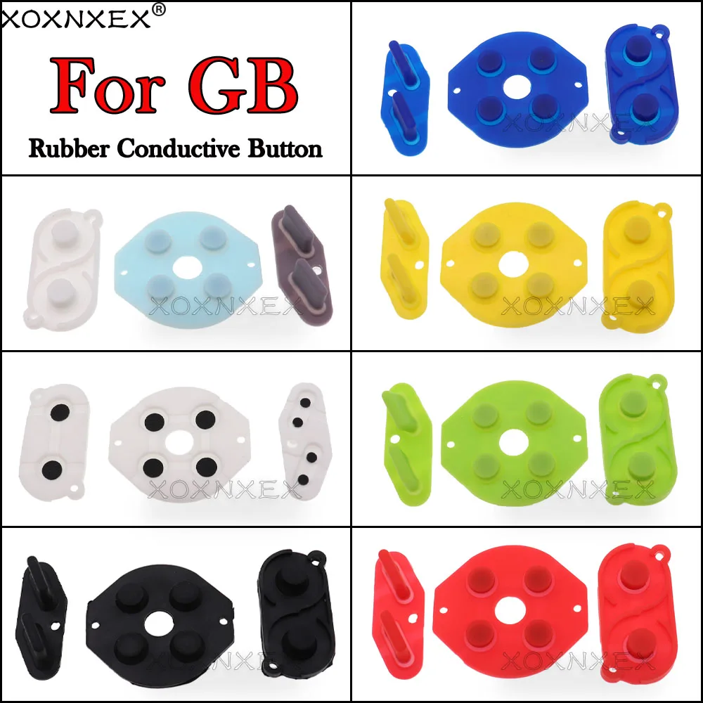 1set Best price for 7colors For GameBoy Classic GB Conductive Rubber Silicone Pads Buttons For Game Boy Classic Console D-pad