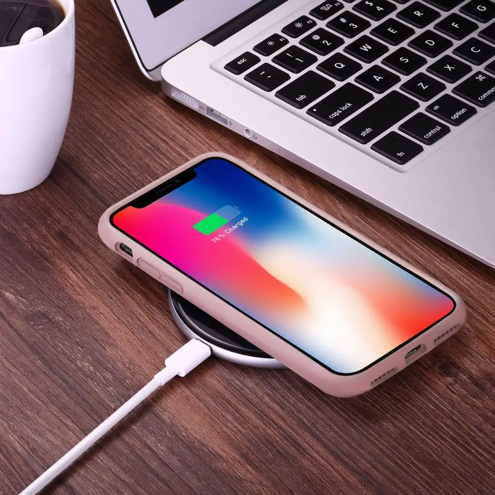 9Colors Liquid Silicone Phone Case For iPhone X XR XS 11 12 13 mini 14 15 Pro Max SE 6 6S 7 8 Plus Matte Soft Bumper Phone Cover