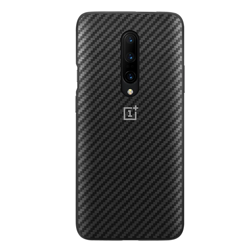 Original Official OnePlus 7 Oneplus7 7T 7T Pro Protective Case Karbon Carbon Sandstone Nylon Bumper Case Back Cover Shell