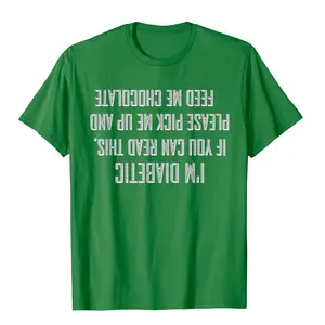 Lustiges Diabetes-Baumwoll-T-Shirt für Männer, Diabetik-Hemd, Neuankömmling, T: Typ 1 10 Hauptverkaufshemd - №9