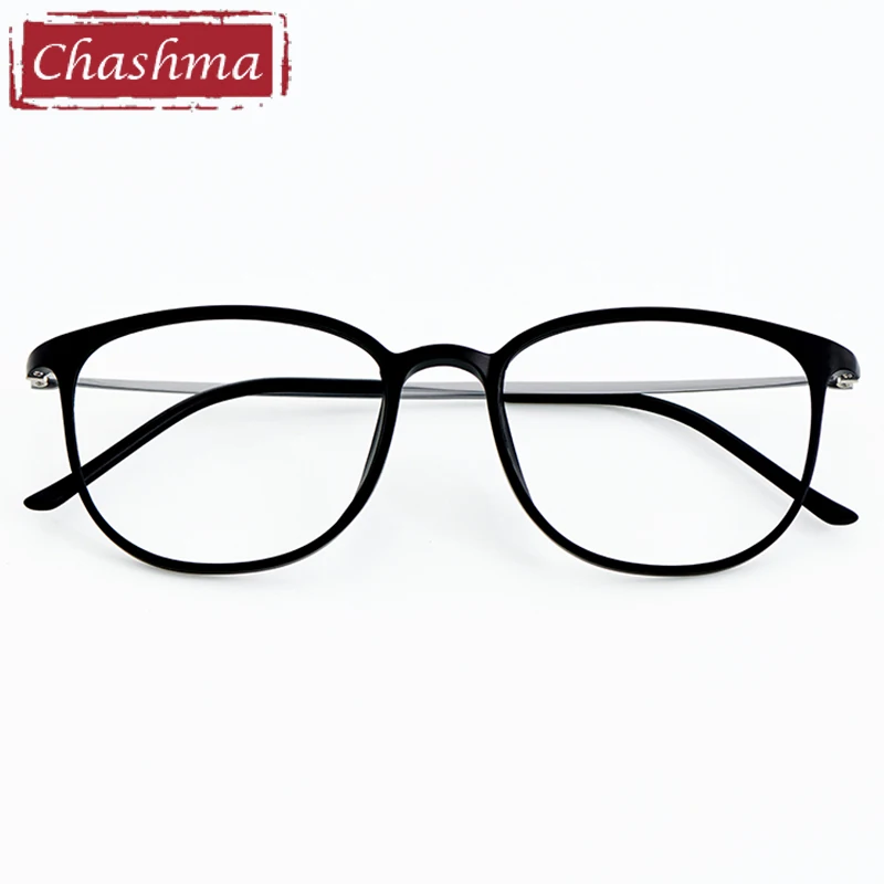 Chashma Prescription Eyewear Women Optical Light Clear Frame ULTEM Durable Flexible Glasses Myopia Fashion Round Glasses Men