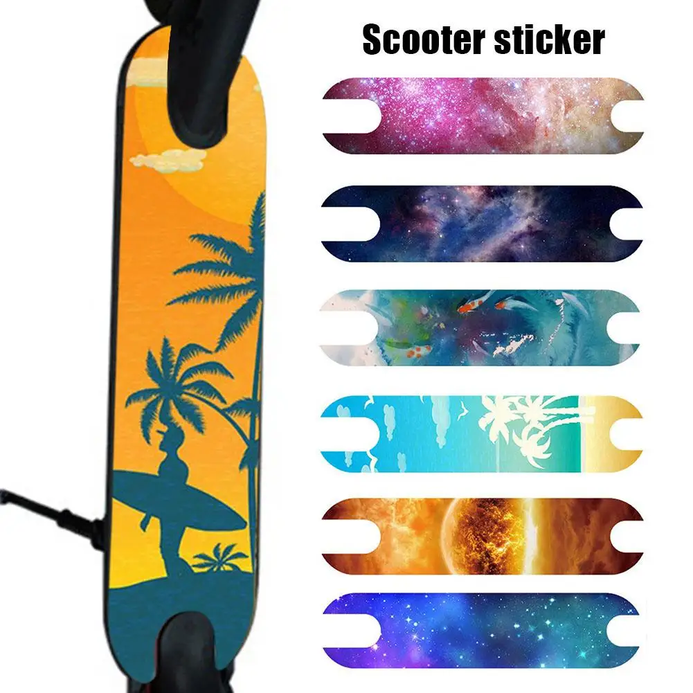 DIY Scooter Pedal Footboard Sandpaper Sticker M365 Electric Skateboard Anti-slip Protective Skate Stickers Part