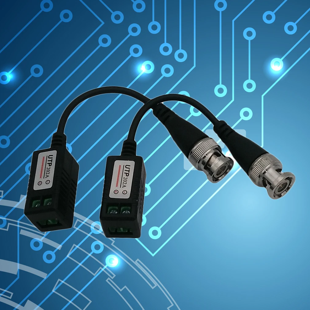 Newest Passive Twisted Pair Transmitter Video Transceiver UTP 202A Including Line High quality