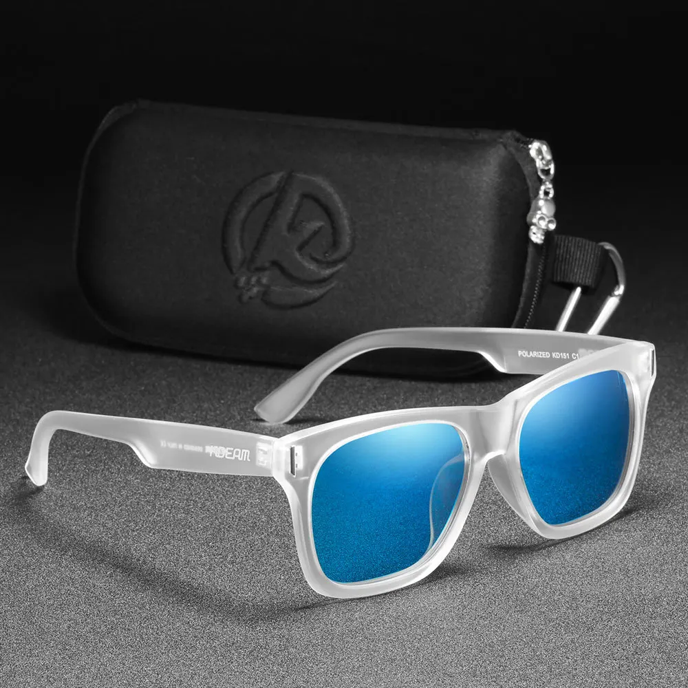 Classic Square Sunglasses Polarized Men Fashion UV400 Cool Shades Outdoor Sport Driving Sun Glasses With Free Box