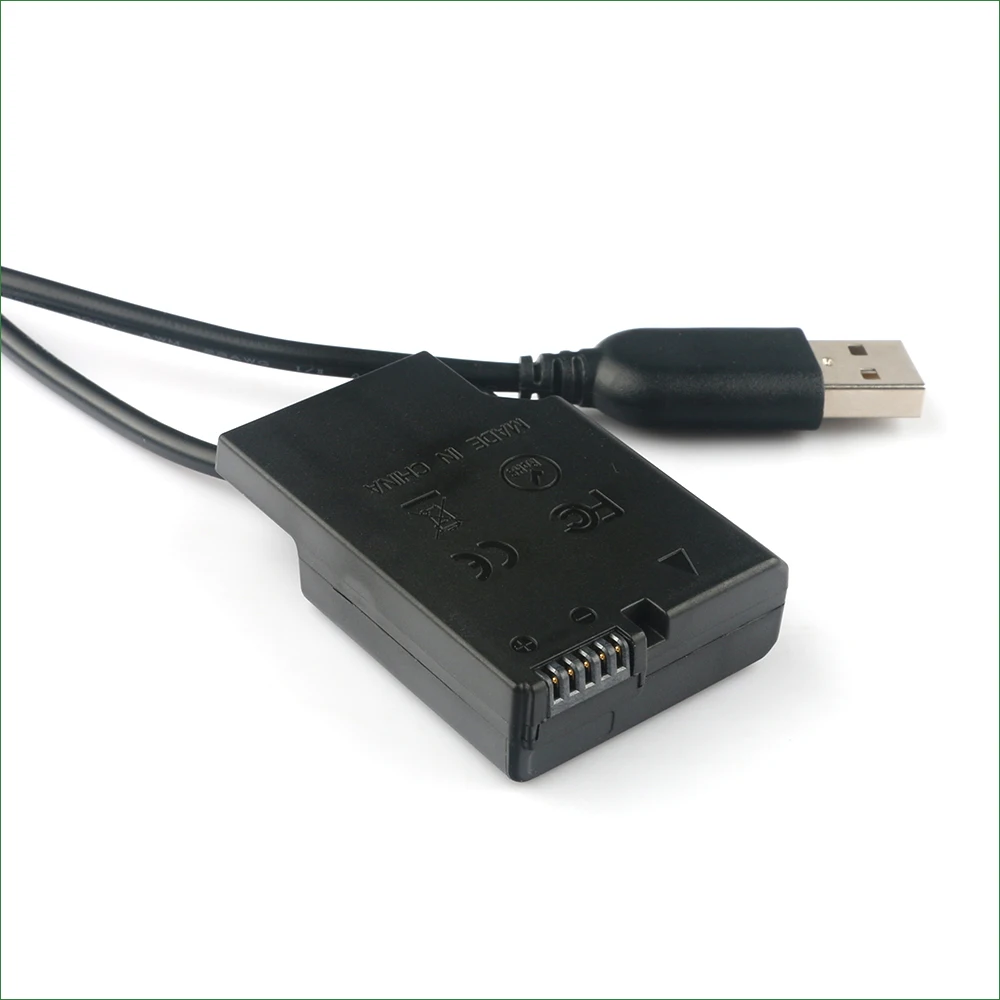 Lanfulang 5V USB to EN-EL14 EL14A EP-5A Dummy Battery Power Bank USB Cable for Nikon COOLPIX P7000 P7100 P7700 P7800