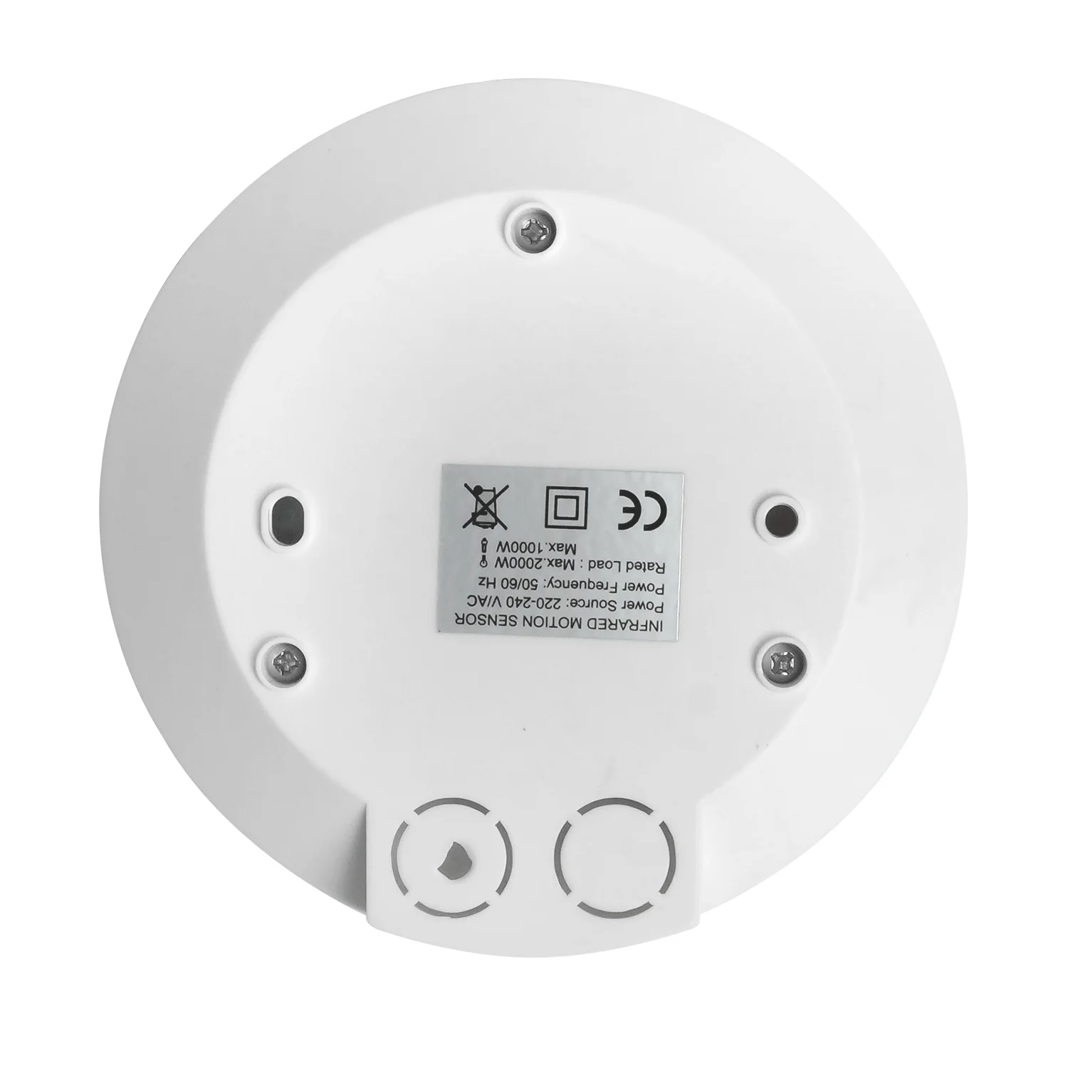 Interruptor de luz con Sensor de movimiento PIR Original, luz ambiental ajustable con retardo de tiempo de 220V CA