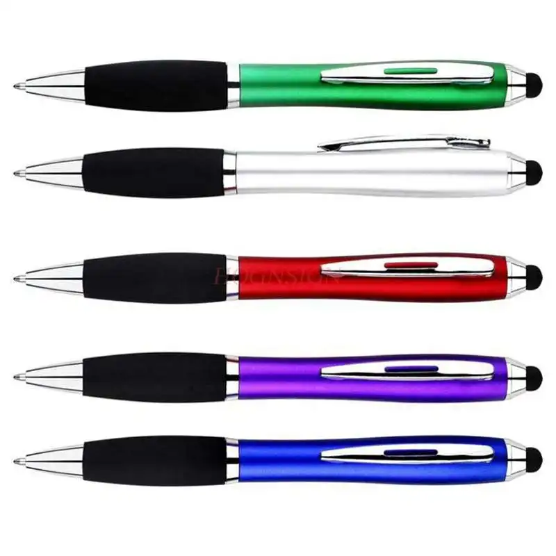 1Pcs Creative Kalebas-Vormige Touch Screen Pen Multifunctionele Capacitieve Pen Reclame Pen Smartphone Universal