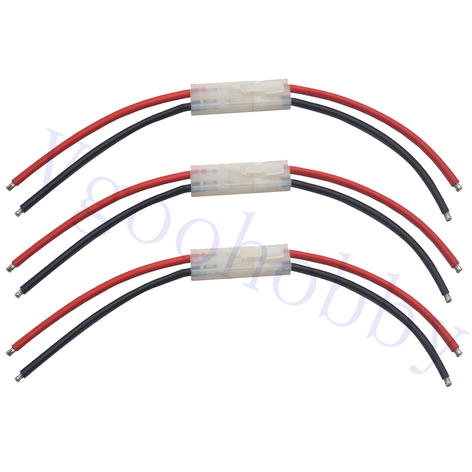 4Pairs Tamiya Style Plug Male Female Connector Adapter with 10cm 14AWG Silicon Wire Cable for RC Car Lipo Battery Charger