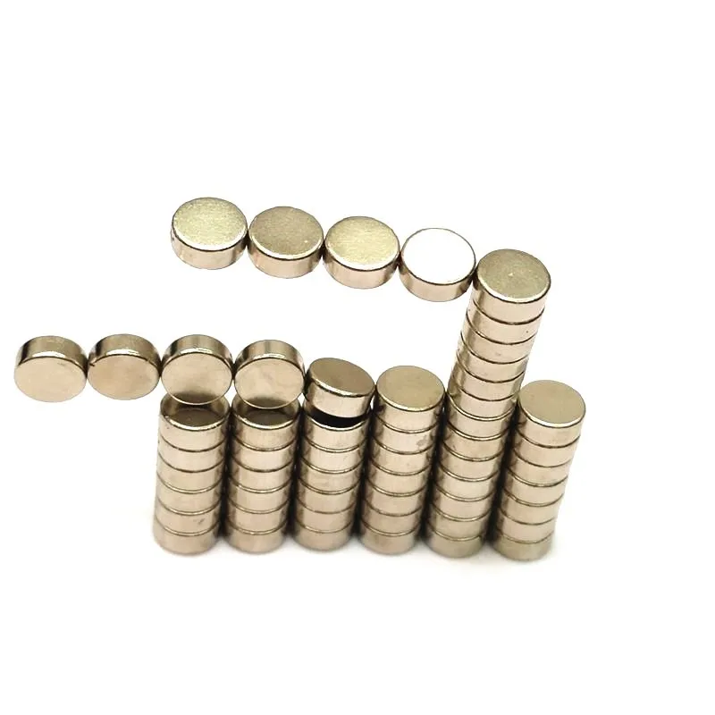 30/50/100/1000PC Diametrically Neodymium Magnet 8x2.5 mm 8mm diametrical neodymium magnet 8mm x 2.5mm Magnetic encoder magnet