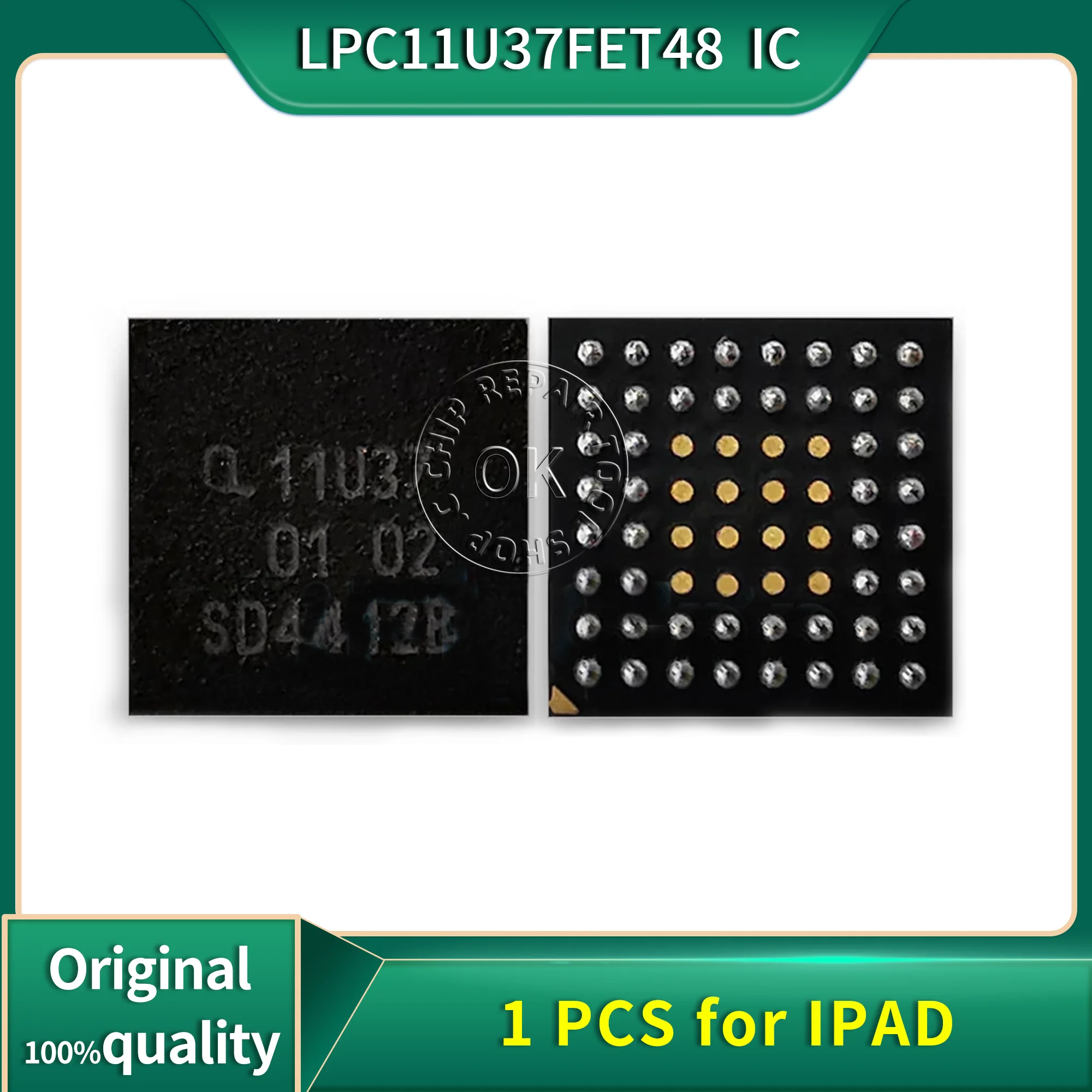 

Набор микросхем LPC11U37FET48 CP3316 SD3462BX 11U37, для iPad Pro, чипсета BGA, строковая микросхема IC, 1-10 шт./партия