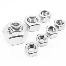 Stainless Steel Hex Nuts M1 to M24 DIN934 #2