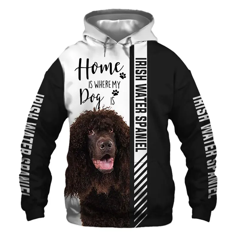 

Irish Water Spaniel Dog 3D Printed Jacket Men/Women Harajuku Hoodie Unisex Casual Streetwear Sweatshirt Pullover Sudaderas J0222