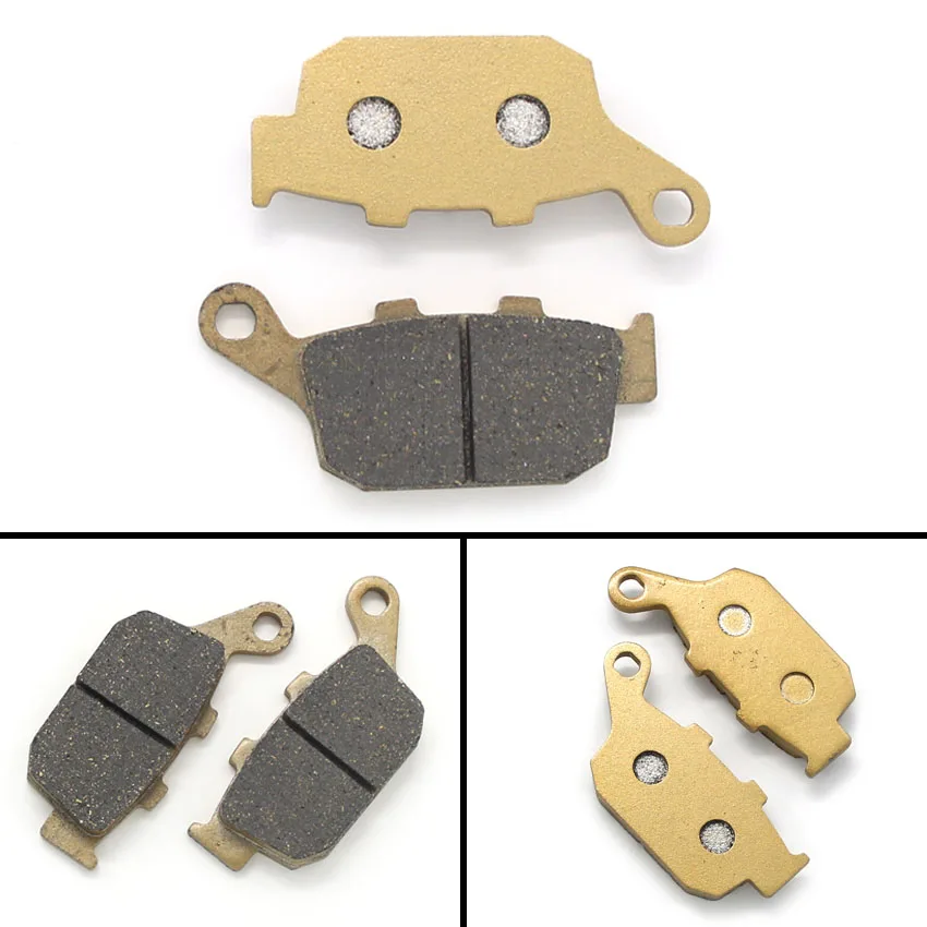 Motorcycle Rear Disc Brake Pads For Honda FMX650 NT650 Bors Deauville NX650 Dominator XL650 Transalp 06435-KV3-405 43106-MN8-006