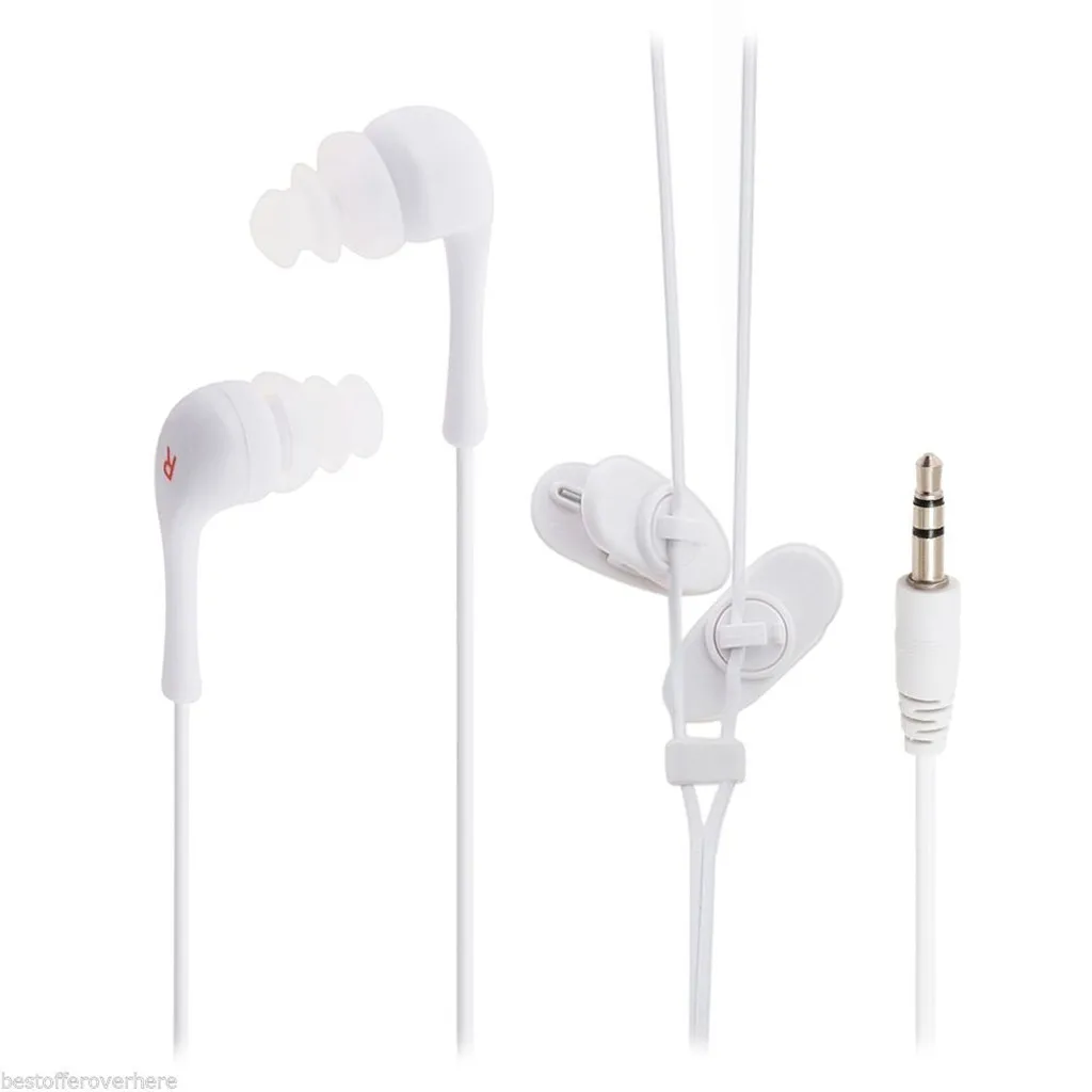 Earphone Klip Putar untuk Menyelam Berenang Tahan Air dengan Pemutar Musik MP3 IPod