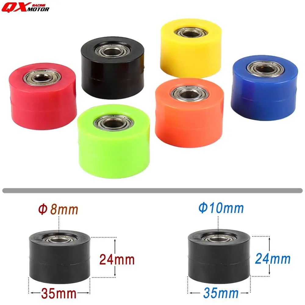 Catena A Rulli Tenditore Puleggia Ruota Guida Per CRF YZF RMZ KLX KAYO BSE Dirt Bike Motocross Enduro Moto ATV Quad